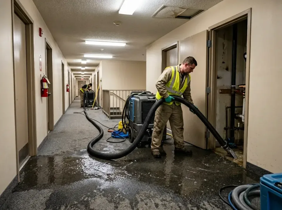 multi-unit-apartment-hallway-f-005 — frequently asked questions, Emergency Burst Pipe Water Extraction & Removal in Hapevill…